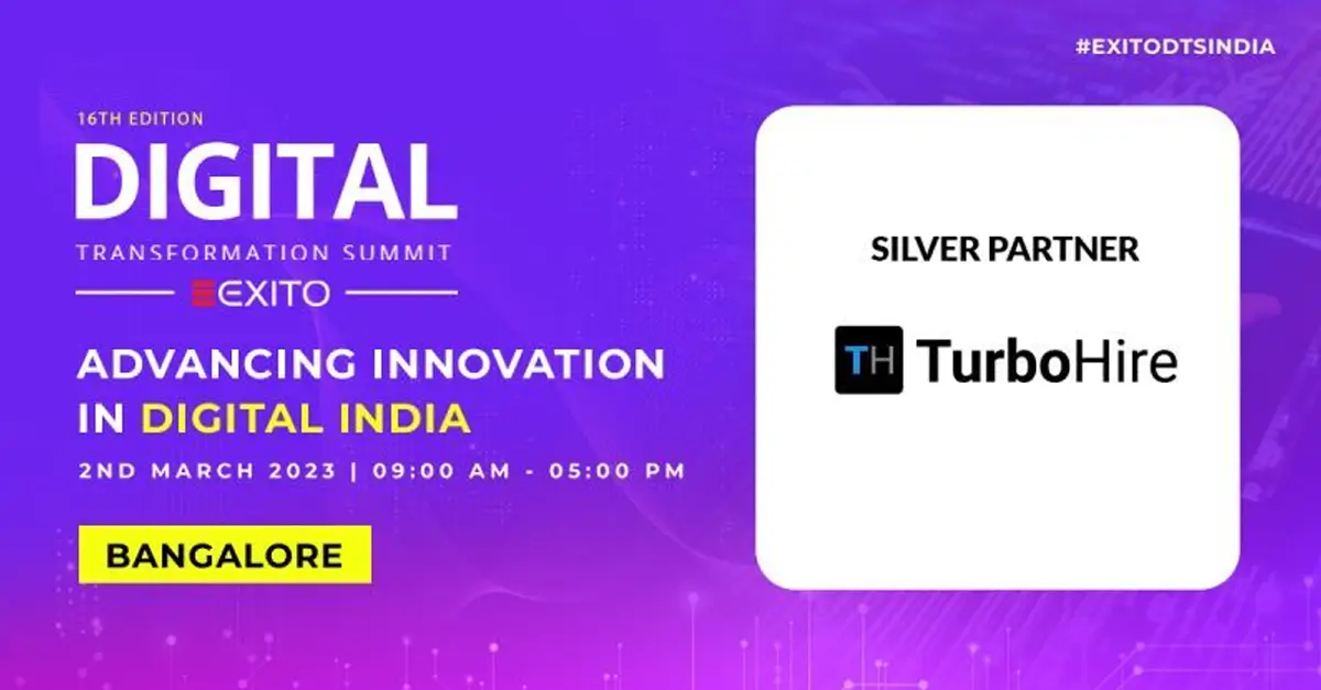 TurboHire – Silver Partner of Digital Transformation Summit India