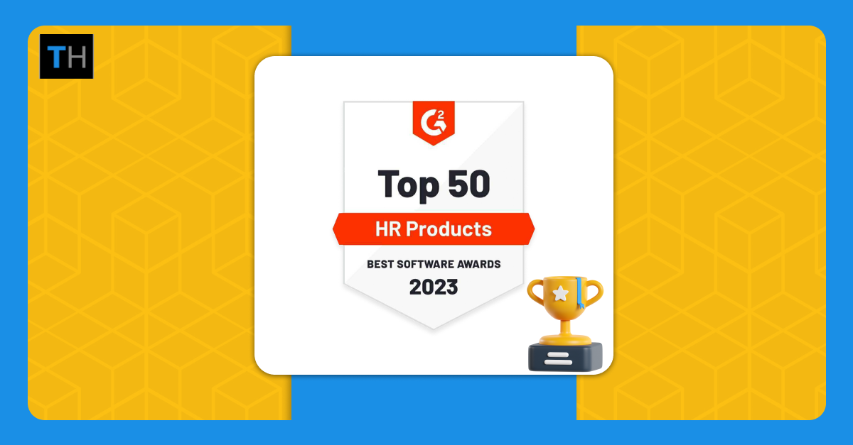 TurboHire awarded as the G2 Top 50 HR Products 2023