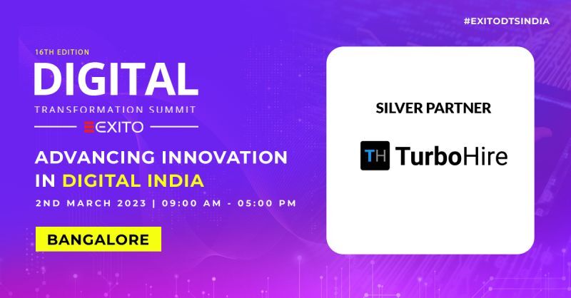 TurboHire is the Silver Partner of Digital Transformation Summit India