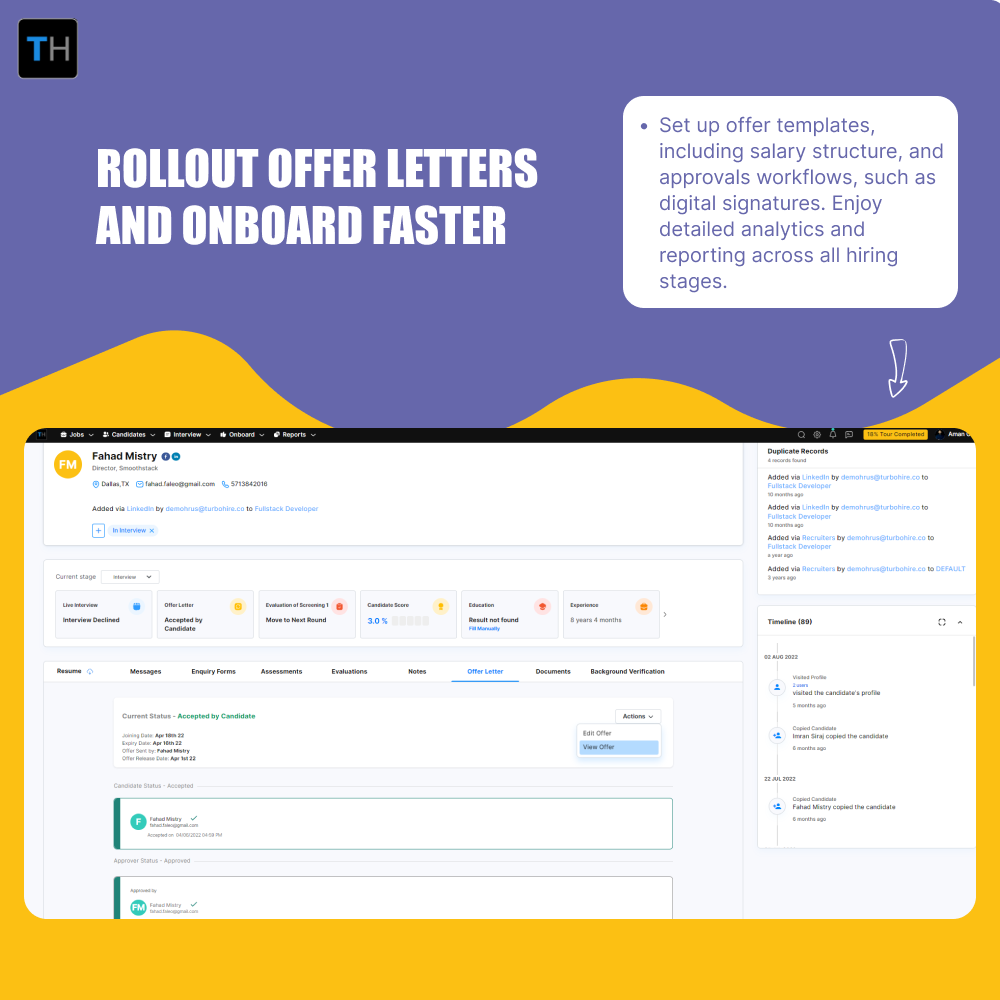 Offer Letters