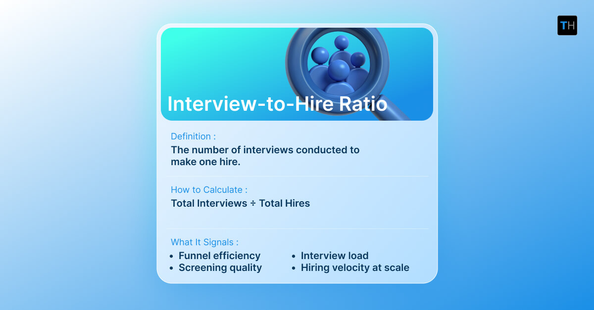 How to calculate Interview-to-Hire ratio