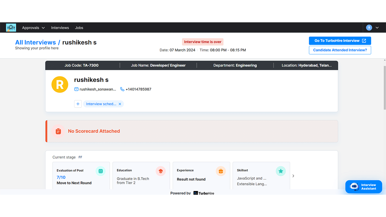 3. TurboHire_Interview-Experience